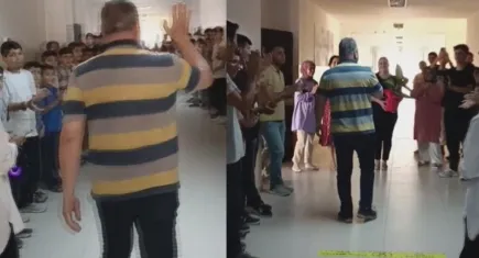 9 yılın ardından tayini çıkan öğretmene anlamlı veda