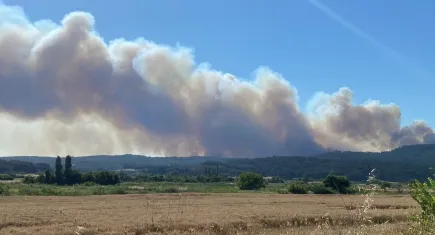 Çanakkale yangınında Anafartalar köyü boşaltıldı