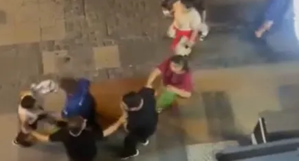 Ünlü pilavcıda bedava yemek kavgası