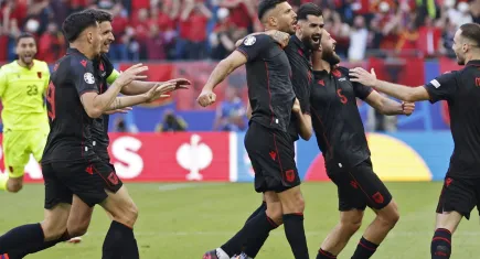 2024 Avrupa Futbol Şampiyonası'nda Arnavutluk, 1 puanı uzatma dakikalarında aldı