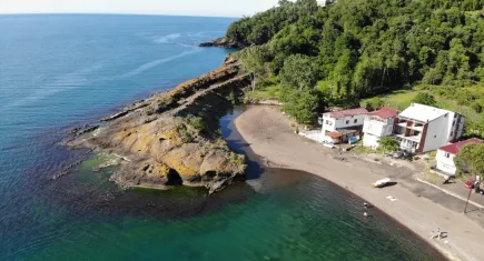 Ordu'nun Timsah Adası görenlerin ilgisini çekiyor