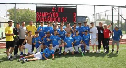 TFF U17 Türkiye Şampiyonası'nda şampiyon İzmir Pınargücü