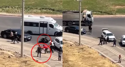 Diyarbakır’da tekmeli yumruklu kavga: Yaralılar var