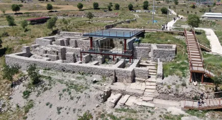 Eskipazar'ın tarihi hazinesi: Hadrianopolis Antik Kenti, bayramda 15 bin ziyaretçi ağırladı