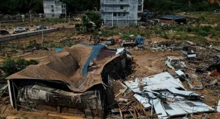 Çin'deki sel faciasında 47 kişi öldü