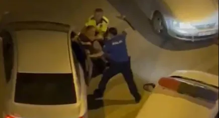 Çanakkale'de zor gece: Polisin sabrını böyle zorladılar