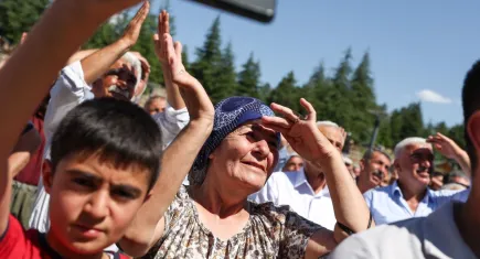 CHP Genel Başkanı Özel, Doğanşehir ilçesini ziyaret etti
