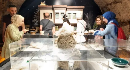 Kars Peynir Müzesi'ne bayram tatilinde yoğun ilgi