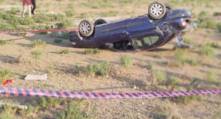 Afyonkarahisar'da feci kaza: Takla atan otomobilin sürücüsü yaşamını yitirdi  