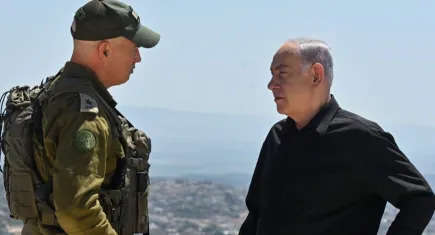 İsrail Başbakanı Netanyahu Lübnan sınırını ziyaret etti