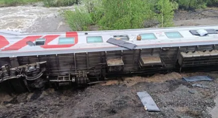 Rusya'da yolcu treni kaza yaptı: Çok sayıda yaralı var