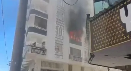 Diyarbakır’da yangın: 6 kişi dumandan etkilendi