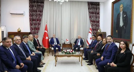 Bakan Işıkhan ve İzmir Milletvekili Çankırı'dan KKTC'ye anlamlı ziyaret