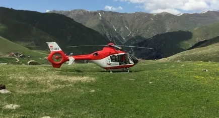 Hava 61 Helikopter Ambulansı geçen yılın Haziran ayına göre 2 kat hasta taşıdı