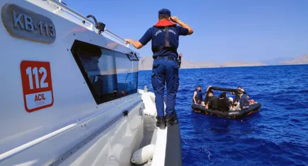 Muğla'da düzensiz göçmen operasyonu