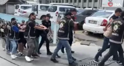 İstanbul'da çete operasyonu: 5 tutuklama