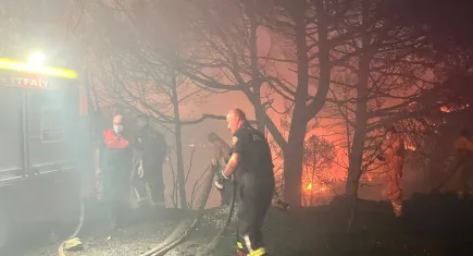 Selçuk'taki yangın giderek büyüyor!