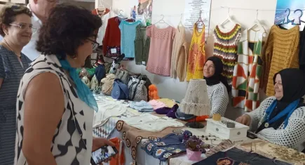 'El Emeği ve Göz Nuru Sergisi'ne yoğun ilgi