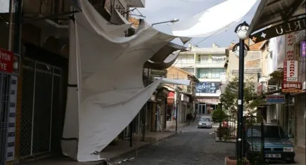 Yazın ortasında Aydın'a fırtına uyarısı