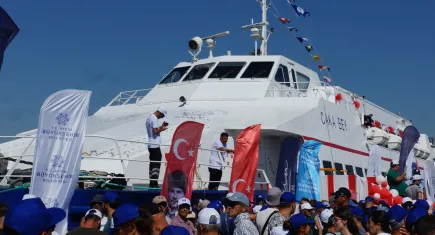 Aydın-Muğla deniz otobüsü seferleri başladı