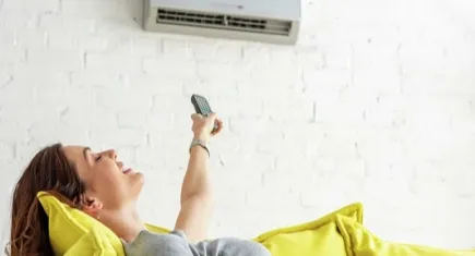 Klimalı mekanlarda gözlerinizi koruyacak şekilde oturun