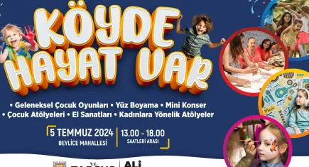 Mersin'de 'Köyde hayat var' etkinliği
