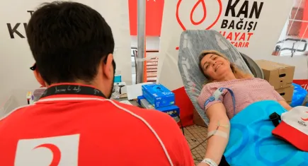 Türk Kızılay'dan 2024 yılının 6 aylık kan bağışı verileri