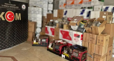 Konya'da dev kaçakçılık operasyonu!