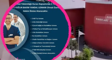 Hakkari'ye 117.Devlet yükümlüğü kurası kapsamında 20 uzman hekim atandı