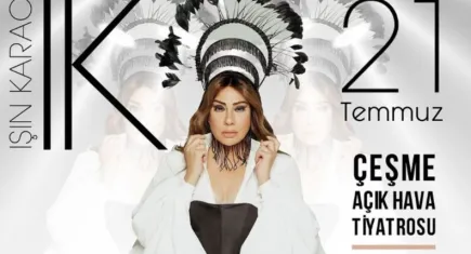 Işın Karaca, sokak hayvanları yararına Çeşme'de konser verecek
