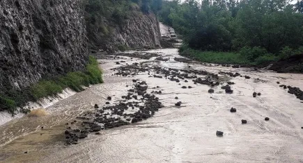 Ordu'da sel vurgunu: Evler sular altında kaldı