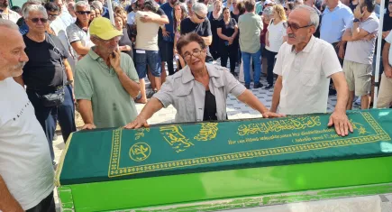 Trafik kazasında ölen iş insanı Mazlum Ali Kaplan toprağa verildi