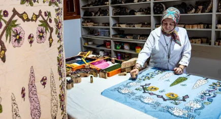 200 yıllık seccade, orijinal tekniklerle yeniden hayat buluyor