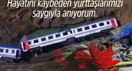 Başkan Işık, Çorlu tren kazasında hayatını kaybedenleri andı