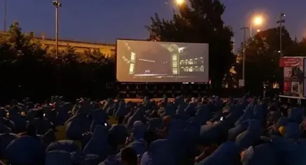 Gaziemir'de açık havada animasyon film gösterimi başlıyor