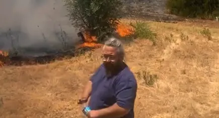 Muğla Milas’ta orman yangını