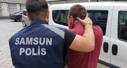Temizlikçiye cinsel saldırı iddiasıyla tutuklanan şahıs Samsun'da adalet önünde