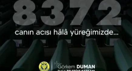 Buca Belediyesi’nden Srebrenitsa anması