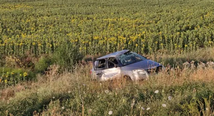 Çorum'daki kaza can aldı: Takla atan otomobildeki 2 kişi öldü
