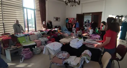 Van kadınlarının el emeği ürünleri göz kamaştırıyor