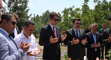 15 Temmuz şehidi Halil Hamuryen kabri başında anıldı