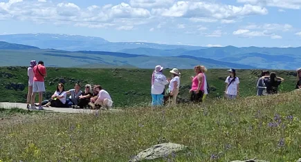 Ardahan'daki tarihi Şeytan Kalesi'ne turist akını