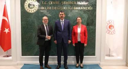 Bakan Kurum, Fransız Kalkınma Ajansı Başkanı ile görüştü