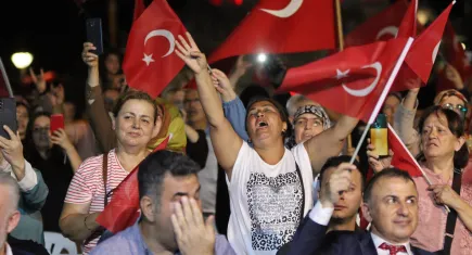 İzmir'de 15 Temmuz anması programı gerçekleşti
