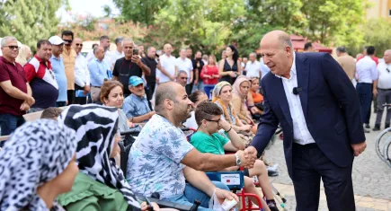 Adana’da engellilere destek