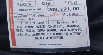 Evine 268 bin lira su faturası gelen vatandaş:  Siz beni toprak ağası mı sandınız?