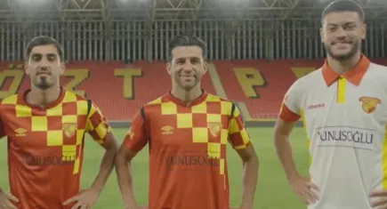 Göztepe, yeni sezon formalarını tanıttı