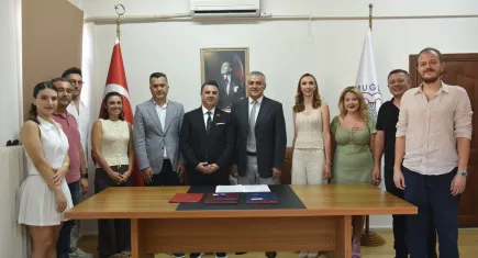 MSKÜ'de iş birliği protokolü  