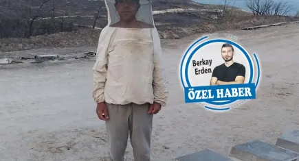 Çeşme’nin balı ziyan, arısı kayıp, kovanı yanık
