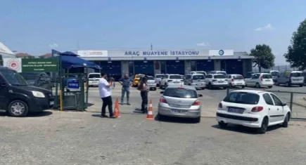 Global arızadan araç muayene istasyonları da etkilendi